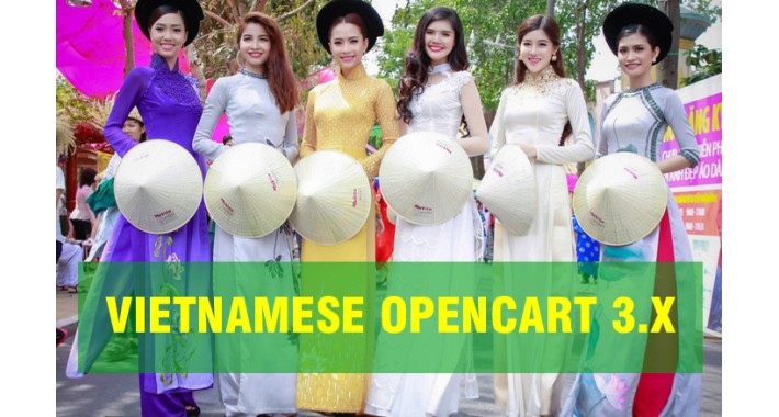 越南语言包 Vietnamese Opencart 3.x