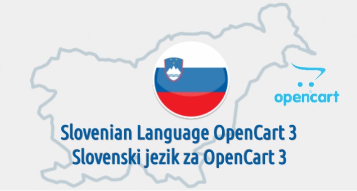 OpenCart 3 的斯洛文尼亚语语言包 Slovenian language OpenCart 3