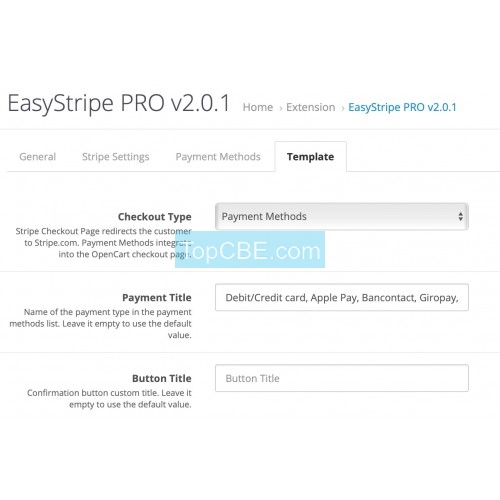 tcbe跨境电商 Stripe Gateway PRO Apple Pay SCA 3D Secure