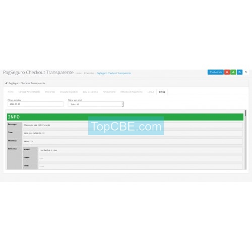TCBE 跨境电商 PagSeguro Checkout Transparente