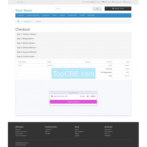 TCBE 跨境电商 Stripe with 3D and SCA Secured Payments