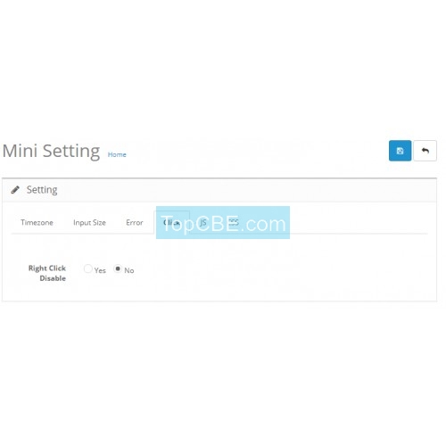 Opencart PHP.ini 配置文件设置 PHP.ini Settings