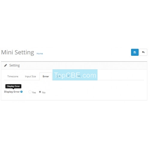 Opencart PHP.ini 配置文件设置 PHP.ini Settings