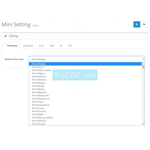 Opencart PHP.ini 配置文件设置 PHP.ini Settings